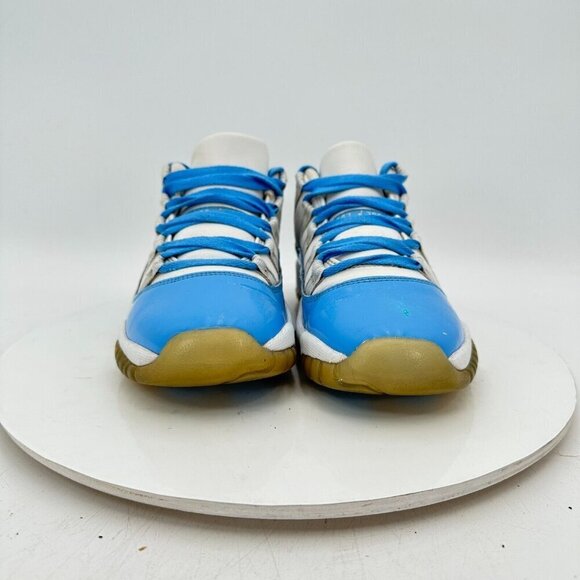 Nike Air Jordan 11 Low UNC Youth Sz 5Y Women 6.5 528896-106 University Blue Shoe - Picture 2 of 13